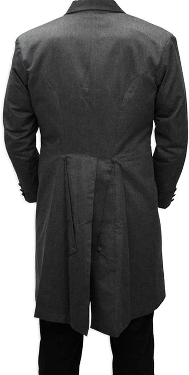 Historical Emporium Men's Callahan Cotton Blend Frock Coat
