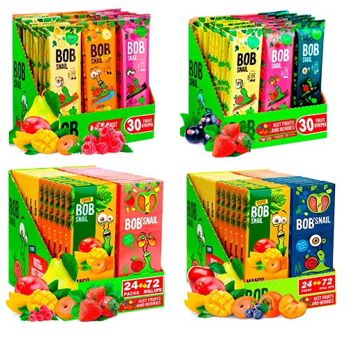Bob Snail Healthy Fruit Snacks For Adults & Kids #TOP10