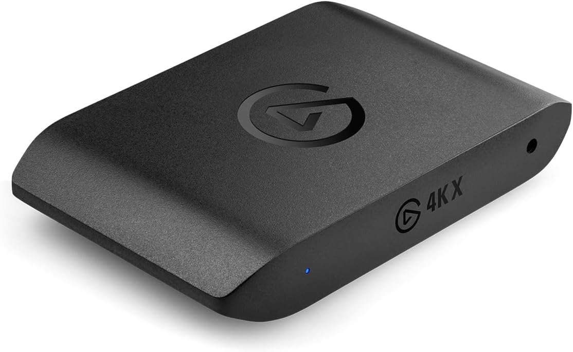 4K X – Capture Up to 4K144 with Ultra-Low Latency on PS5|Pro, Xbox Series X|S, Nintendo Switch 2, OBS and More, HDMI 2.1, VRR, HDR10, USB 3.2 Gen 2, for Streaming & Recording, PC|Mac|iPad