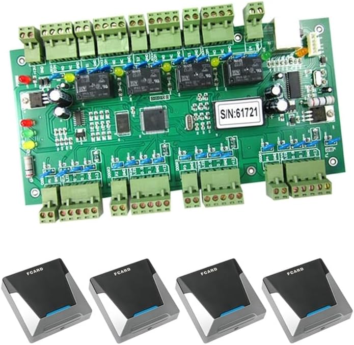 Door Access Control System Access Control Boar Wiegand 4-Doors+4-Readers