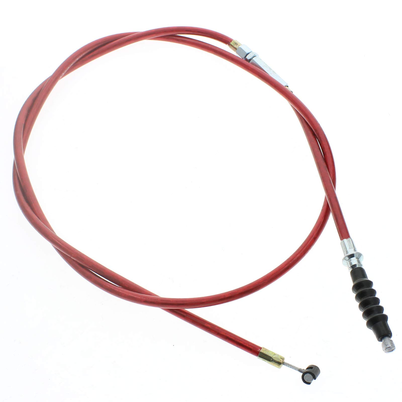 50inch Adjustable Red Clutch Cable for 50cc-90cc 110cc 125cc 140cc 150cc 190cc 200cc 250cc ATV Quad Scooter Go Kart Moped Chopper Pit Dirt Bike Tricycle Buggy TaoTao Buyang Coolsport Baja Sunl
