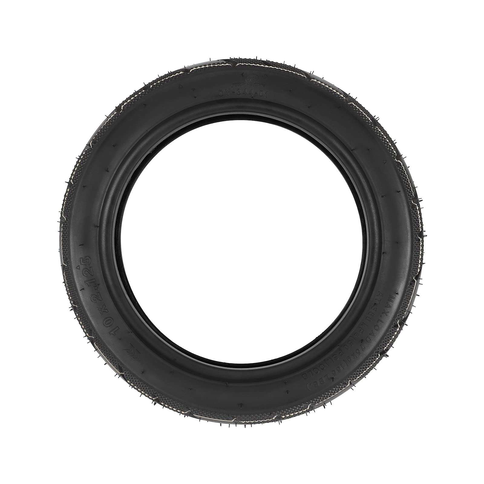 10 x 2.125 10" Rubber Pneumatic Tire + 10-inch Butyl Rubber inner Tube Replace for Segway Ninebot F Series (F20 F25 F30 F35 F40 F65) D28U Electric Kick Scooter Tyre Wheel Parts (tire x1)