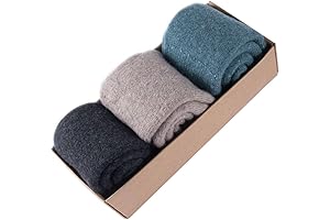 CHAN RAN 3 Pairs Cashmere Snow Socks