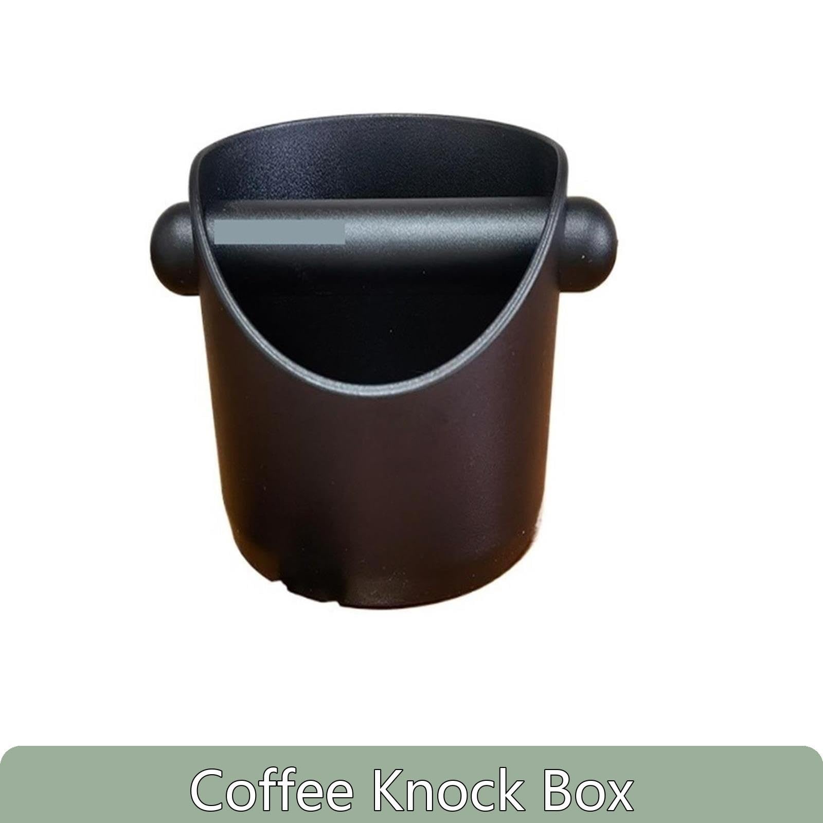 Bussare Al Caffè Scatola Compatibile for Mini 1pc Assorbente Domestico Bocca Diritta Plastica ABS Bussare Scorie Secchio Espresso Puck Smaltimento