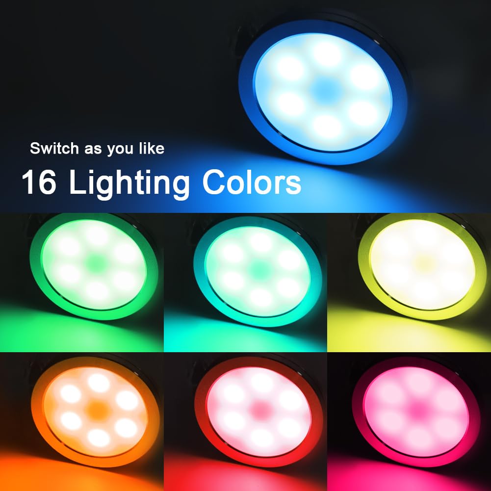 Kit Lampada A LED RGB Per Stampante 3D - 16 Colori, Controllo Remoto, In ABS E Lega Di Alluminio