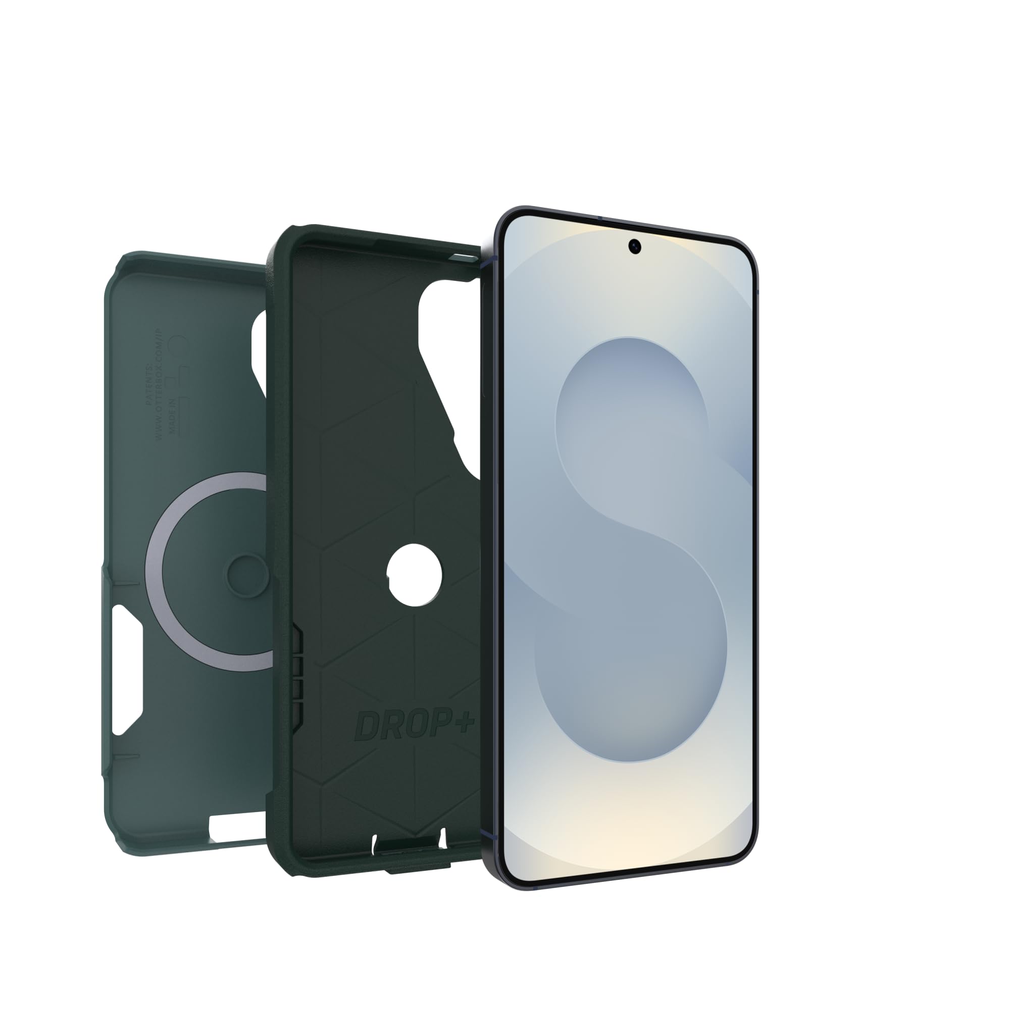 OtterBox Etui do Samsung Galaxy S26 Commuter Series - Sagebrush Green, smukłe i wytrzymałe, przyjazne dla kieszeni, z ochroną portu, cienkie i ochronne etui na telefon Samsung Galaxy