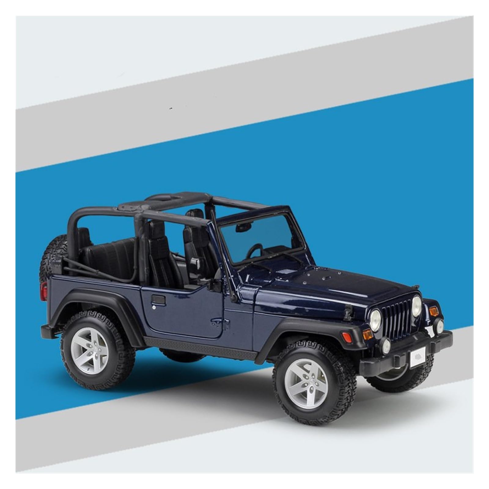 ONAIC Diecast Model 1:18 For Wrangler For RUBICON Alloy Metal Diecasts Model Vehicles