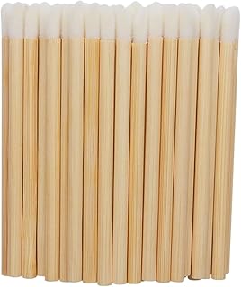 GALPADA 100pcs Disposable Handle Lip Brush Se...