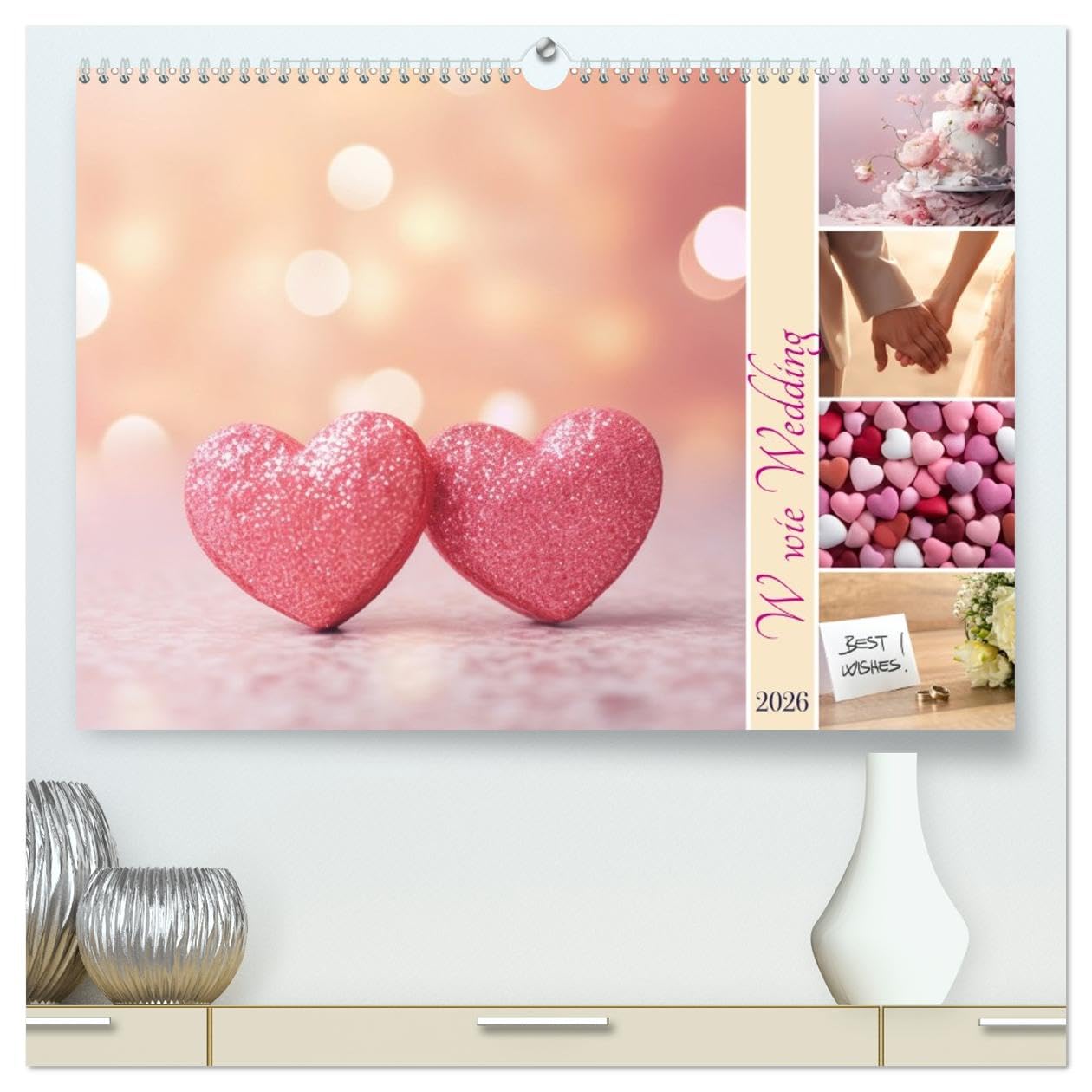 W wie Wedding (hochwertiger Premium Wandkalender 2026 DIN A2 quer), Kunstdruck in Hochglanz: Wie ein Traum aus Tausendundeiner Nacht (CALVENDO Menschen)