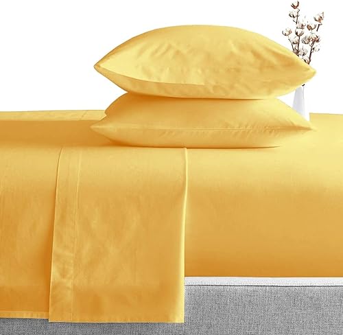 Miniatura 7 de Diamond Bedding Juego de sábanas de 600 hilos 100% algodón de fibra larga, fácil ajuste y transpirable, juego de sábanas de 4 piezas con estampado