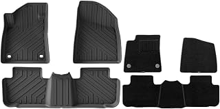 Compatible with MG4 EV 2022 2023 2024 2025 LHD & RHD Floor Mats and Cargo Liner Waterproof Trunk Mat TPE Foot Pads(6PCS Carpets Set,RHD)
