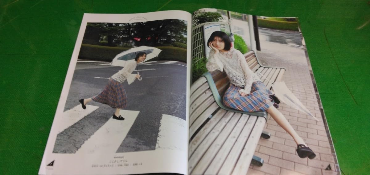 Amazon.co.jp: 櫻坂46藤吉夏鈴 グラビア雑誌切り抜き8P : おもちゃ