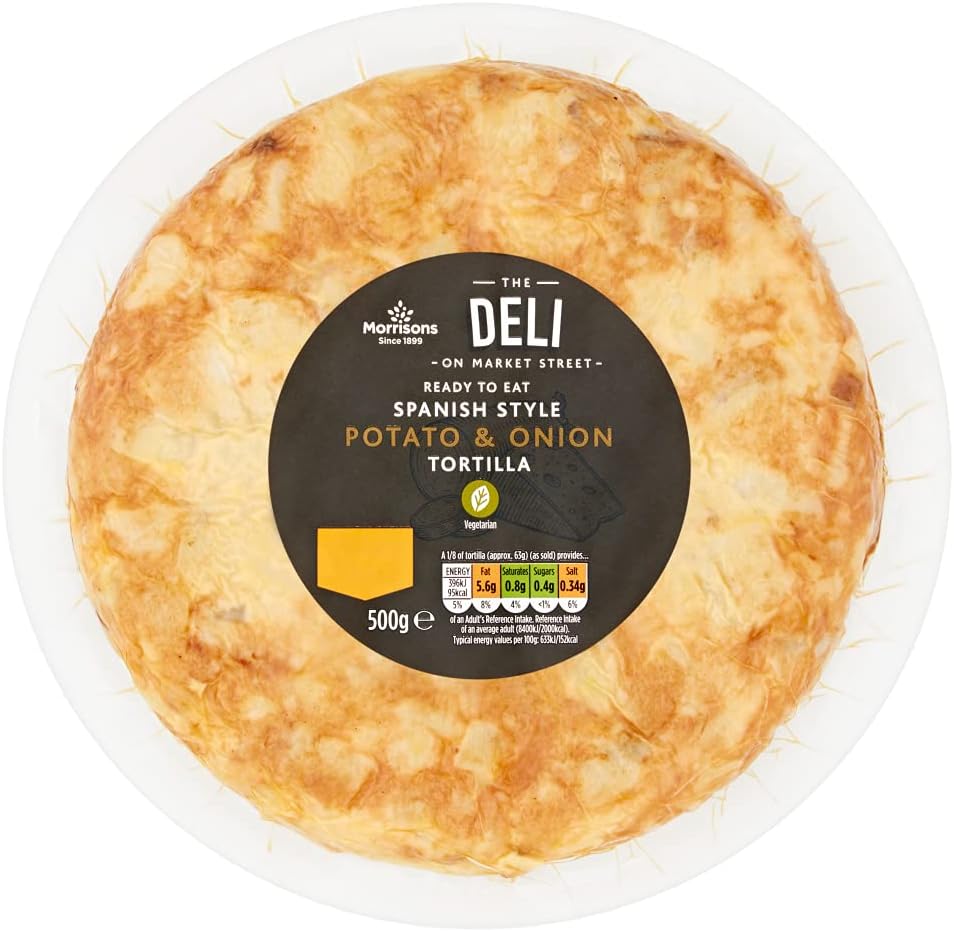 Morrisons Tortilla with Onion 500G Amazon.co.uk Grocery