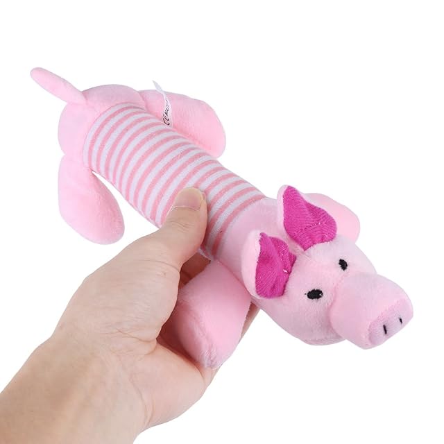Foto 4 de 8 de Fdit Juguetes de Peluche Suaves con Squeaker Ocultar Juguete Masticable para Cachorros y Perros Pequeños…