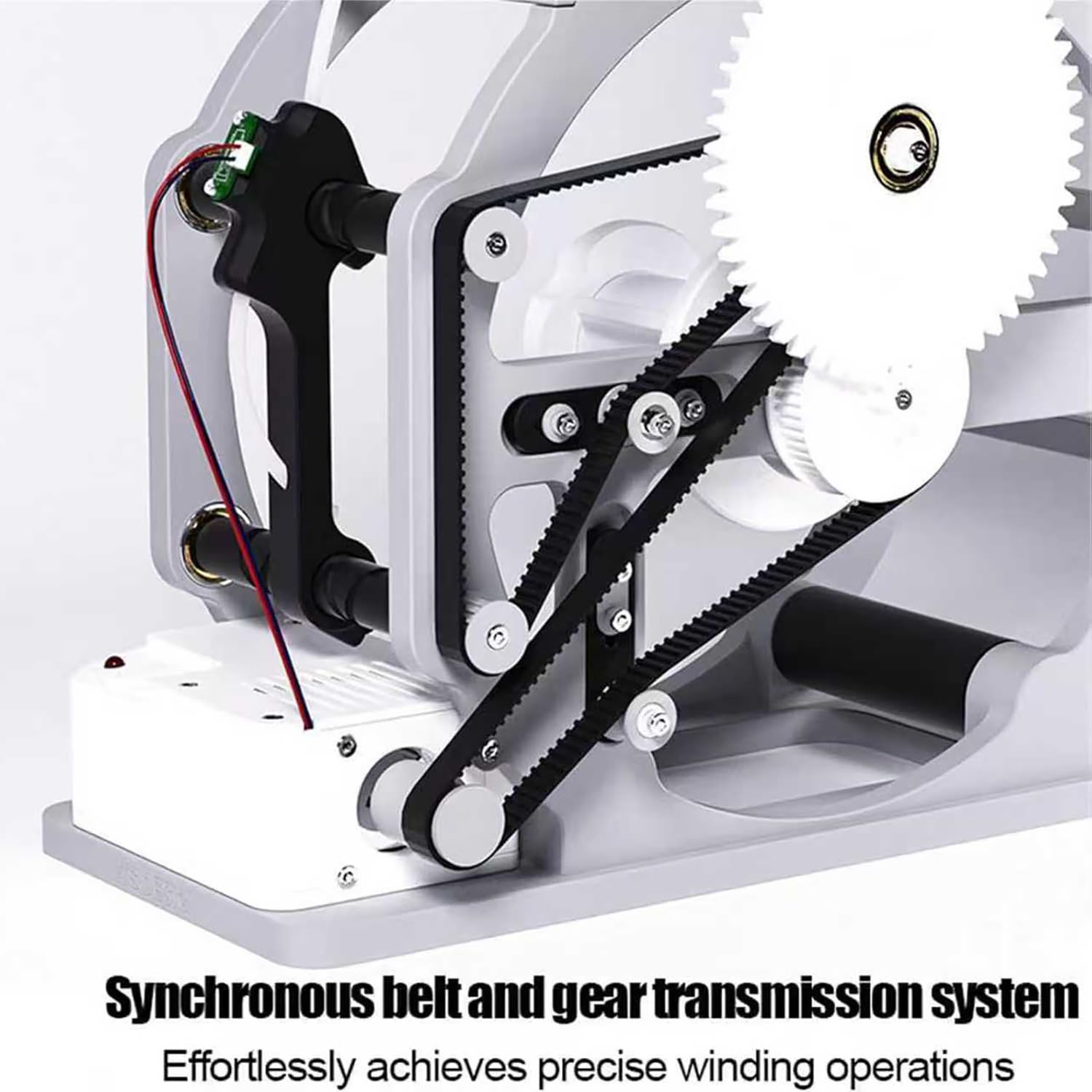 Bobinadora de filamento de impresora 3D, manivela y funcionamiento eléctrico con arranque inteligente para bobinas de 1 kg
