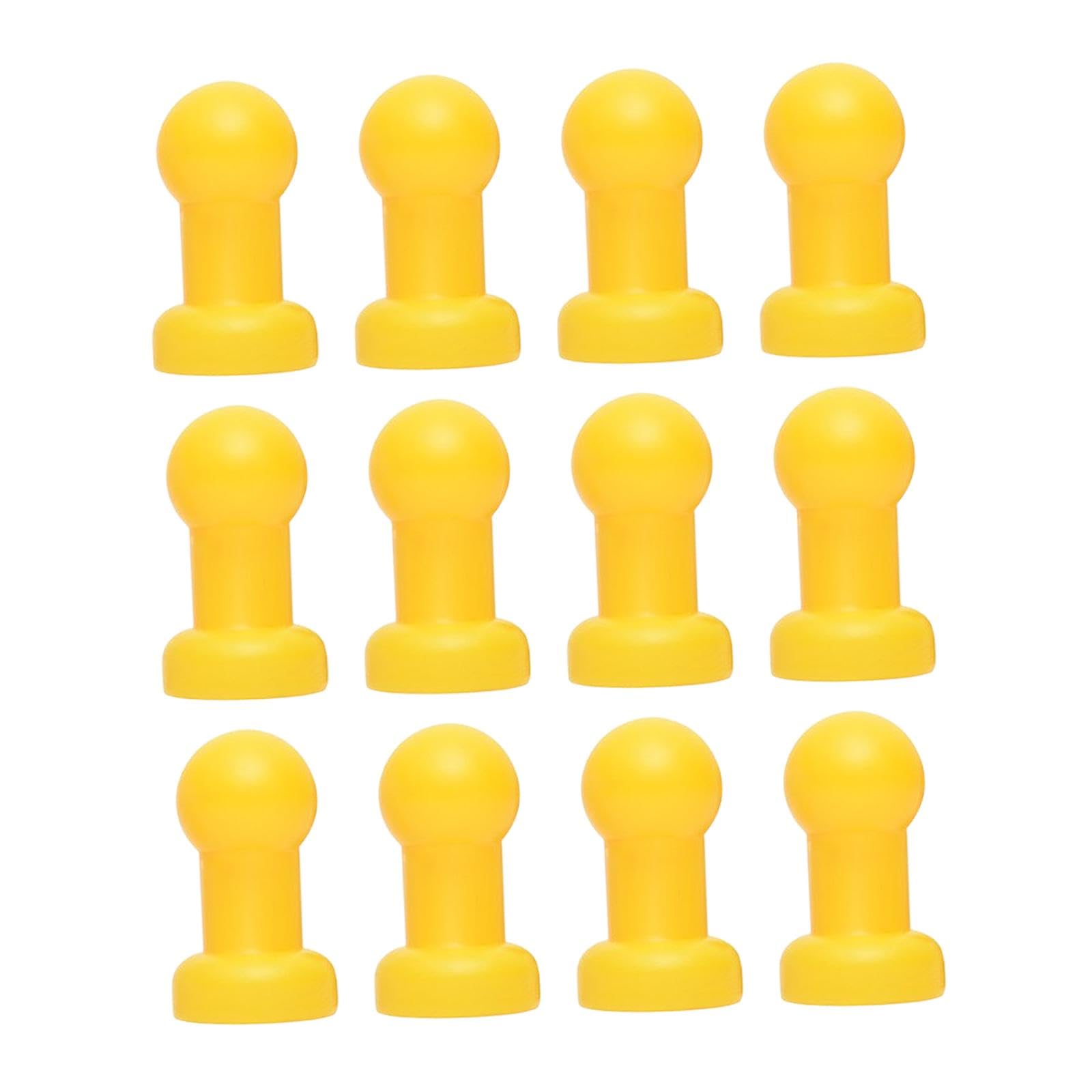 Colaxi 12 Pieces Trampoline Pole Protective Caps Replacement for Iron Bed Frame Protection Repair Parts 25mm Diameter