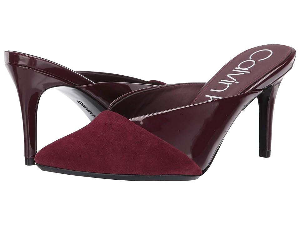 

Calvin Klein Gosha (Bordeaux Kid Suede) Women's Shoes