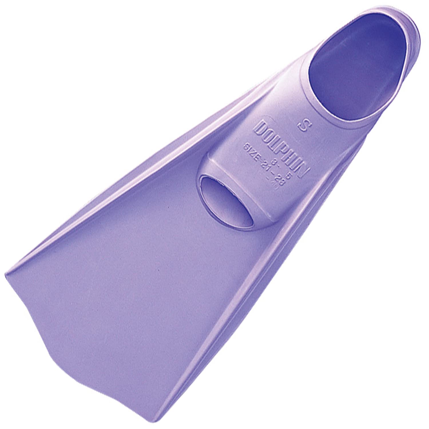 AQA KF2118K Marine Sports Fin Dolphin Color, Purple (16), M