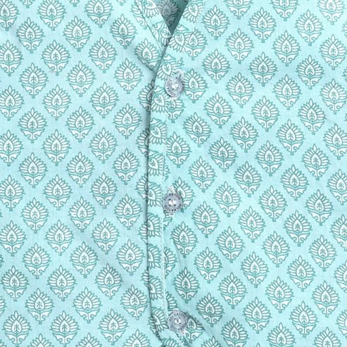 Image of POLKA TOTS 100% Organic Muslin Jhabla for Baby Boys & Girls | Unisex Half Sleeves Front Open Vest for Infants | Ultra-Soft, Breathable & Lightweight Summer Jabla Set | Regular Fit (Pack of 3)
