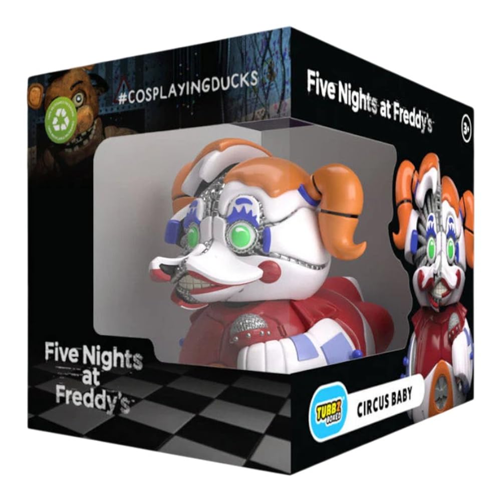 TUBBZ Boxed Edition: Five Nights at Freddy's - Circus Baby Cosplaying Rubber Duck Vinyl Figure