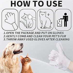  12PCSCleaning-Glove-for-Dog-and-Cat-Wipes-Gloves-for-Dog-and-Cat-Fur-Face-Ear-Eye-Paws-Cleaning-Wipes-Pet-Wash-Free-Gloves-Grooming-Wipes-for-Pet-No-Rinse-Thick-Dog-Wipes-Gloves