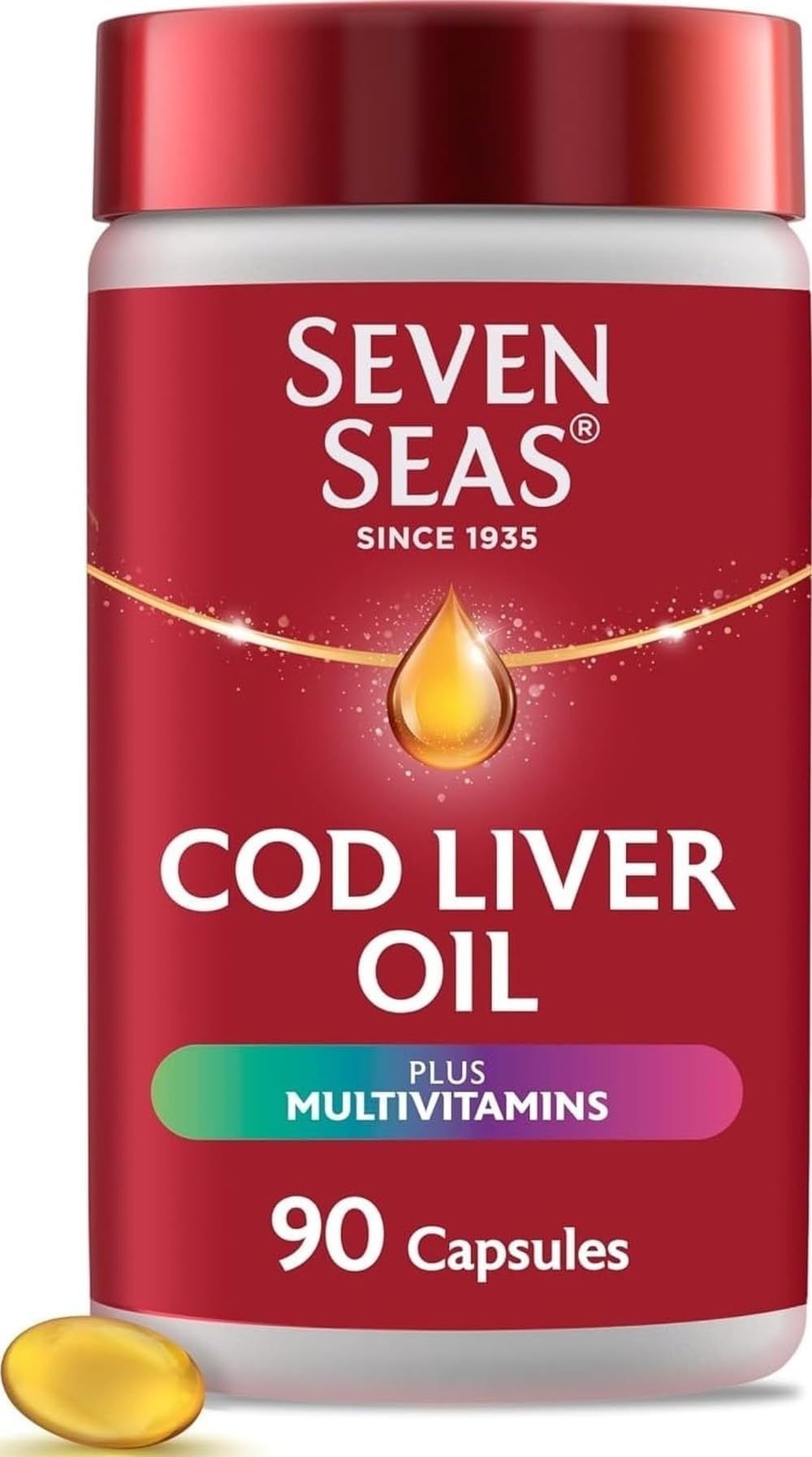 Seven Seas Cod Liver Oil and Multi Vitamins 90 Capsules