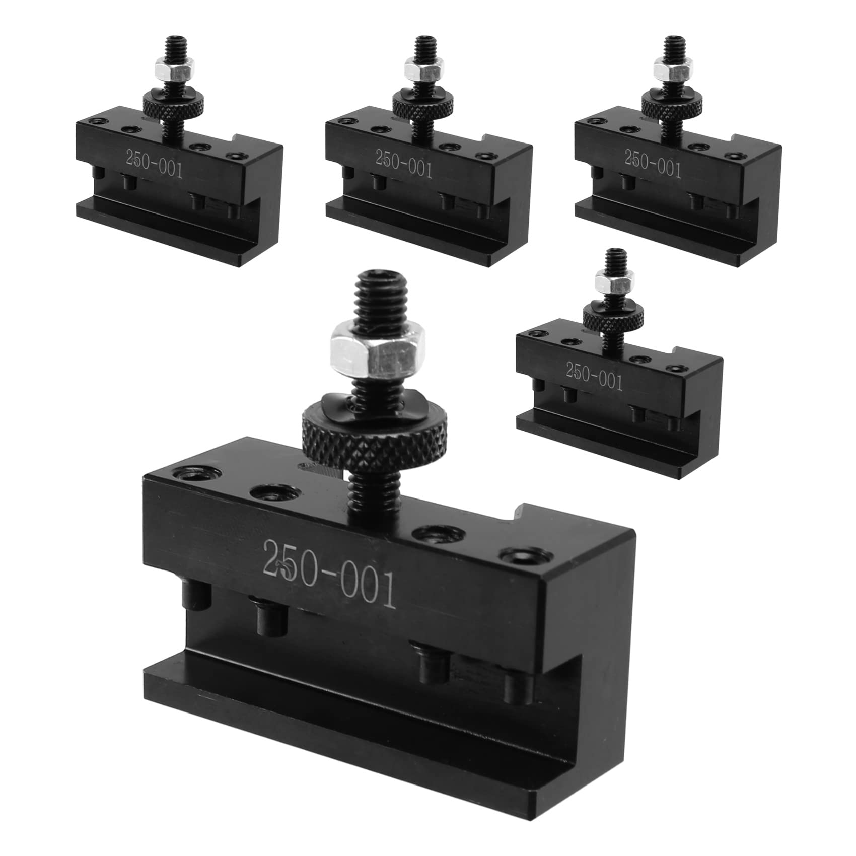 5 soportes para herramientas de torno de cambio rápido 250-001CNC