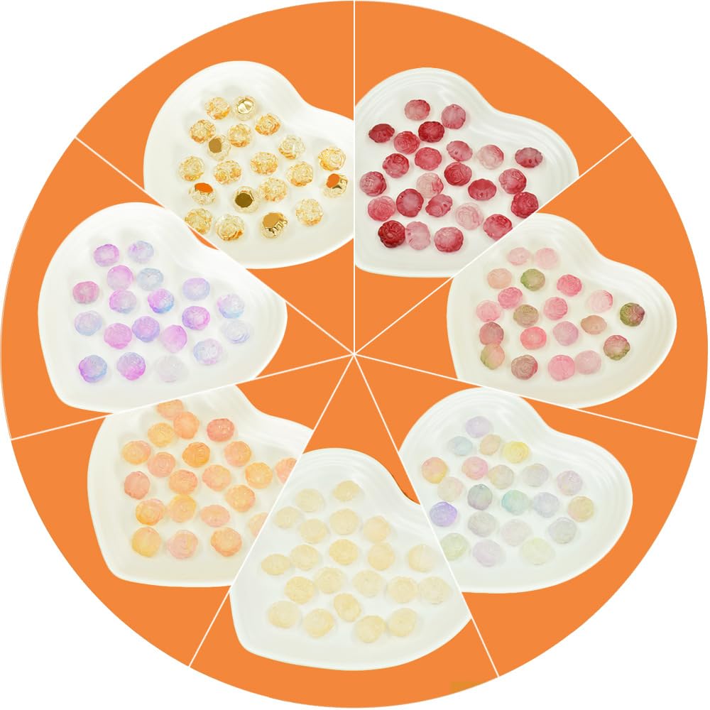 Ulalaza 50 pcs Slime Charms Mixed Set Resin Flatback Making Supplies for DIY Craft Making and Ornament Scrapbooking Beads Assorted Candy Fruit Cake