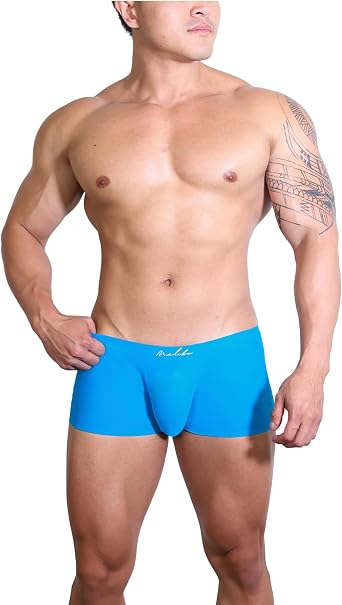 JJ Malibu Mens Stretchy Elastic Breathable Seamless Bikini Underwear Brief Thong