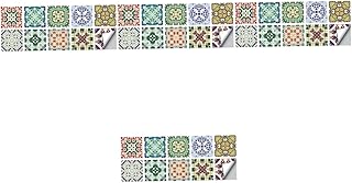 BESPORTBLE 40 Pçs Adesivo De Parede Adesivos 3D Adesivos Da Moda Decoração De Lareira Adesivo De Ladrilhos De Chão Adesivos De Banheiro Adesivos De Ladrilhos Adesivos De Ladrilhos De Cozinha