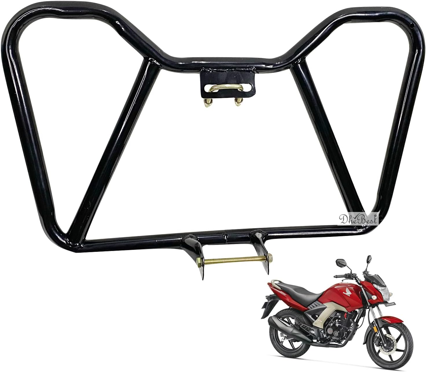 Dhe Best Bike Butterfly Desighn Heavy Duty Leg Crash Guard/Leg Guard Compatible with Honda Unicorn 160