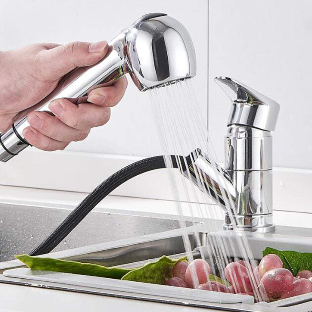Robinet de cuisine avec douchette extractible 2 modes eau chaud froid