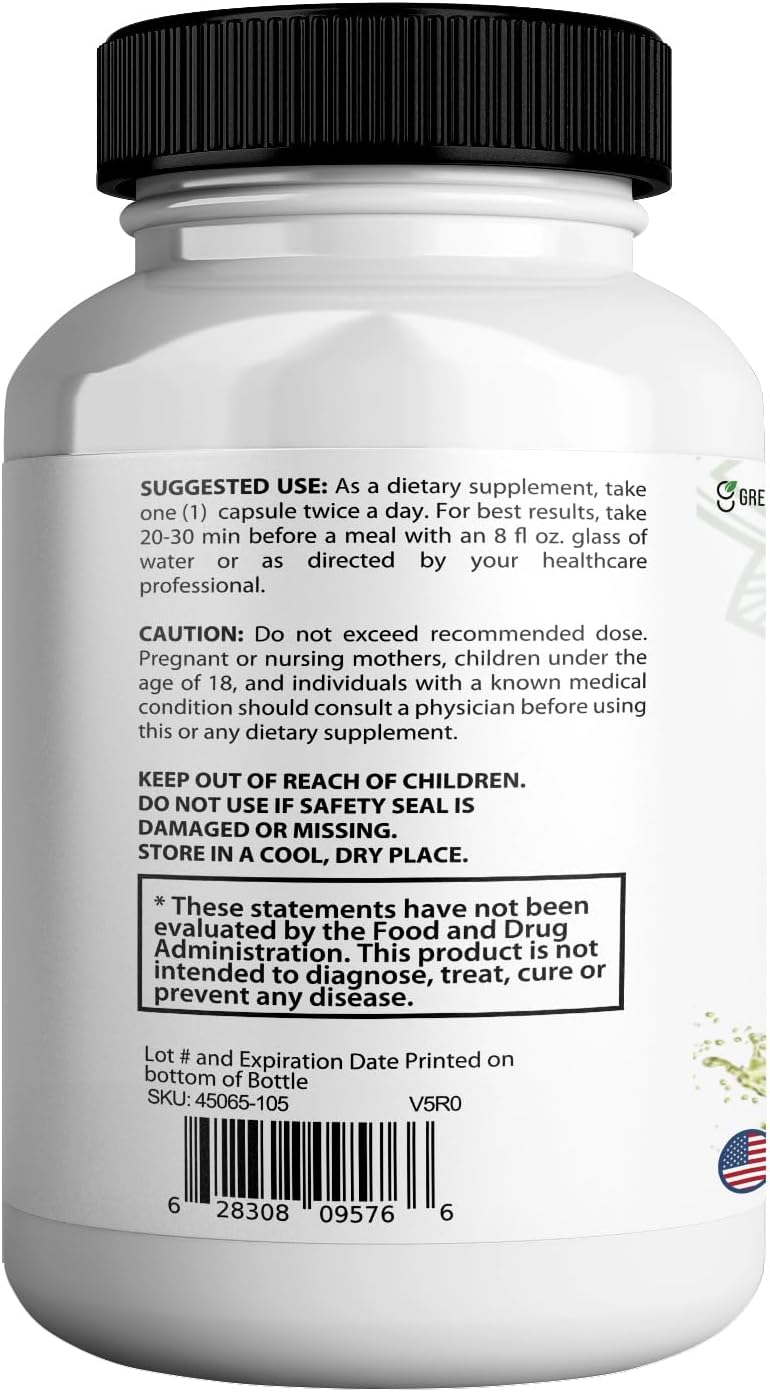 Nicoya PuraTea Max Green Tea Extract & Green Coffee Bean for Metabolism Support, Natural Energy Boost, Antioxidant-Rich Supplement – 120 Capsules