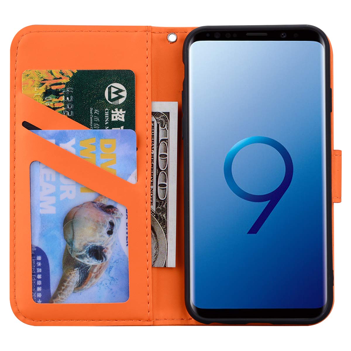 Amazon.co.jp: Torske Galaxy S9 Plus Case Folio Case [SC-03K SCV39 