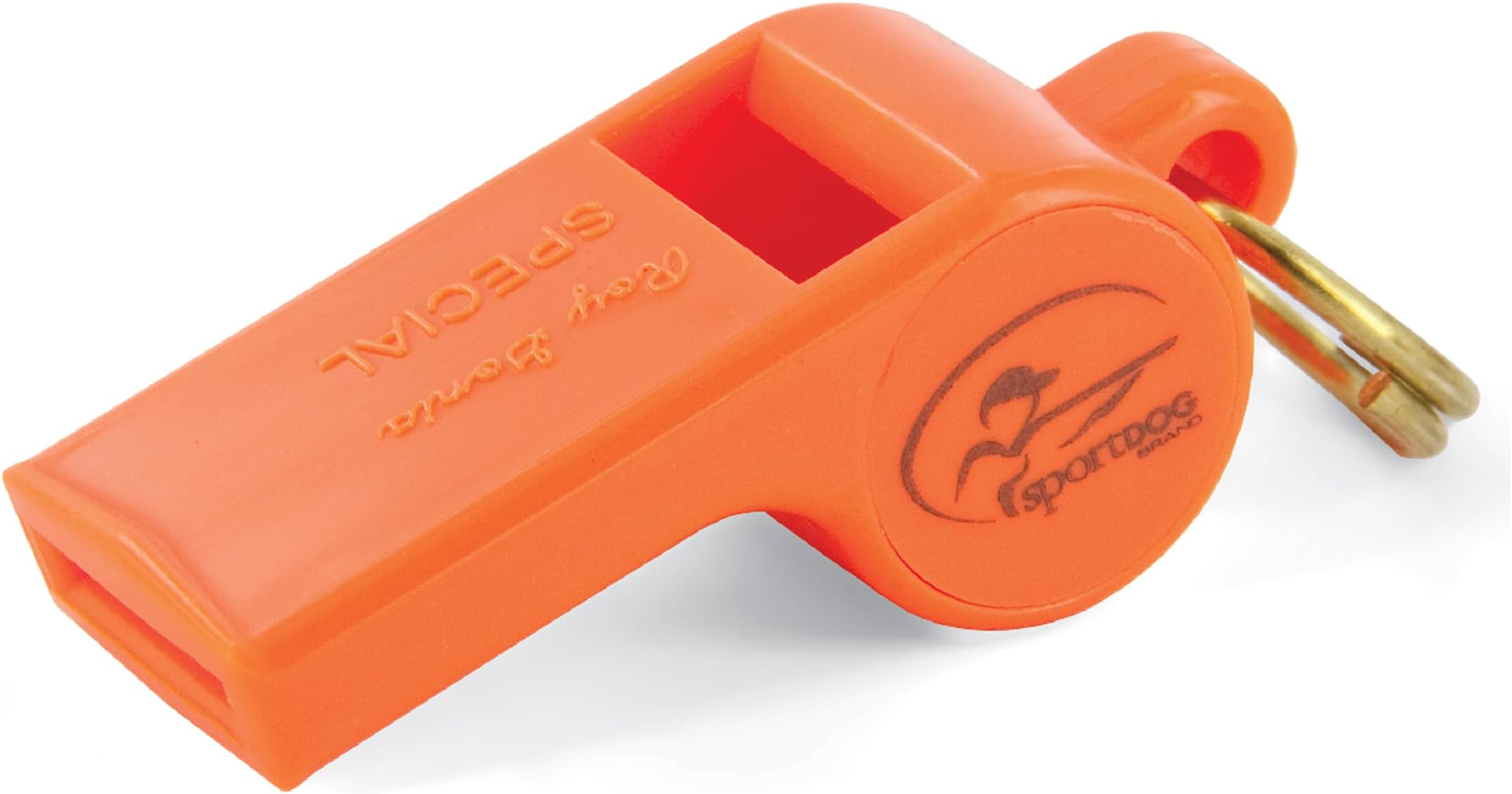 SportDOG Brand Roy Gonia Special Orange Whistle Without Pea