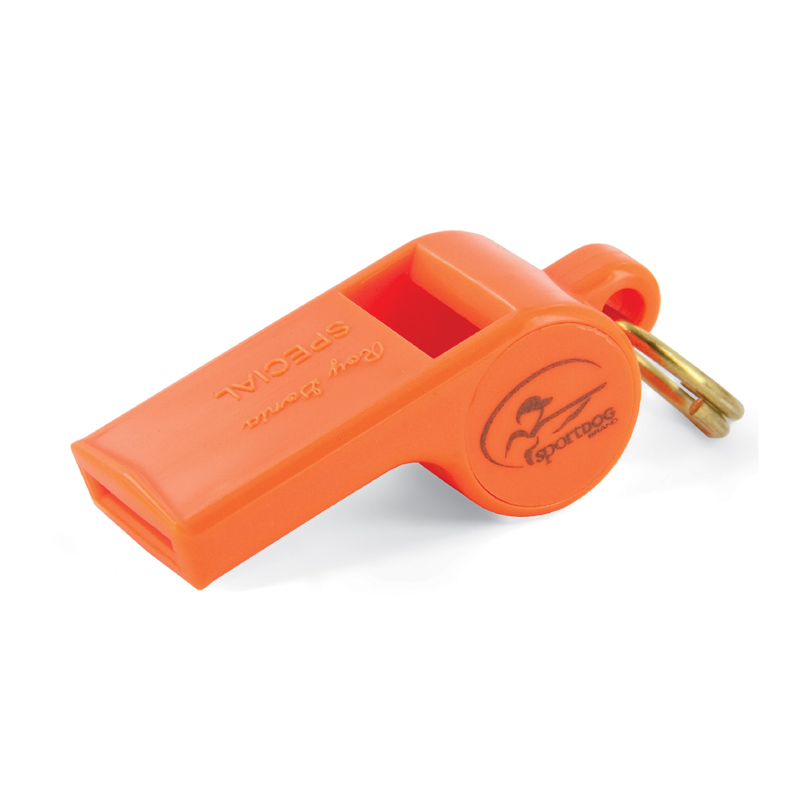 SportDOG Brand Roy Gonia Special Whistle Without Pea - Hunting Dog Training Whistle with Easy-to-Blow Design - Orange