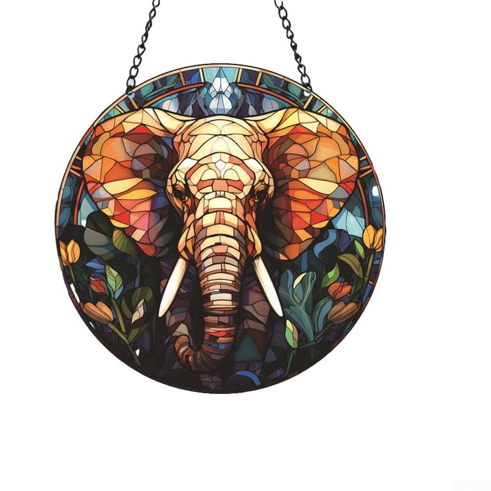 Multi Coloured Butterfly Decoration Stunning Acrylic Sun Catcher for Indoor or Outdoor Use (YK083)