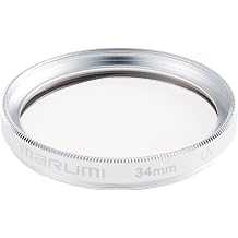 Marumi UV Filter 34mm UV 34mm Silver for Absorbing Ultraviolet Light