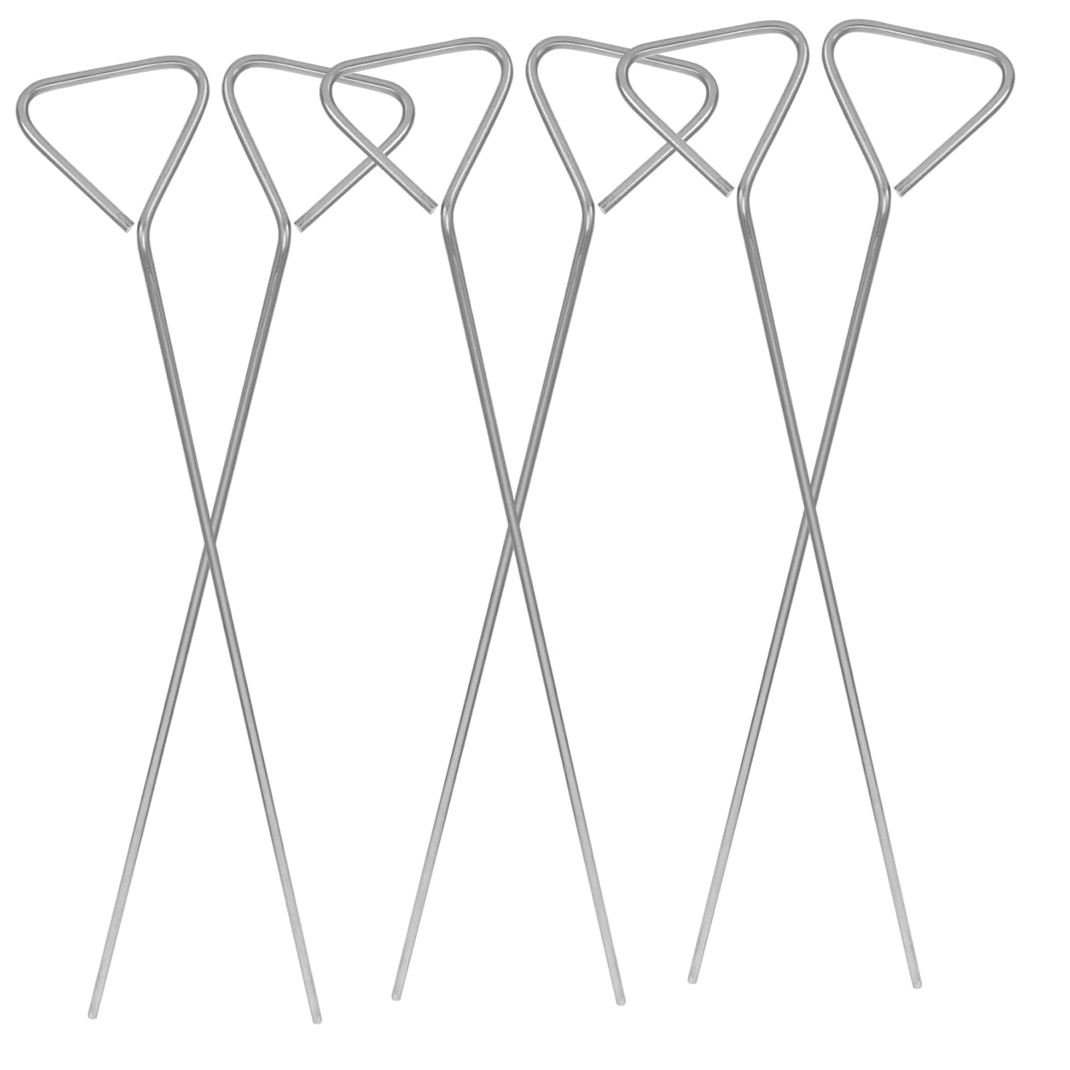 Cabilock 6pcs Stainless Steel Triangle Coating Rod Petri Dishes Spreaders Lab Tools for Cell Culture
