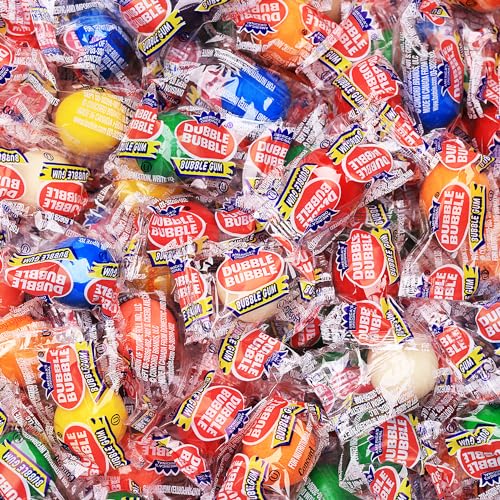 Gumballs for Kids - Assorted Flavors Individually Wrapped Gumballs - 12 OZ | Chewing Bubble Gum - Assorted Gum Balls for Kids - image 1