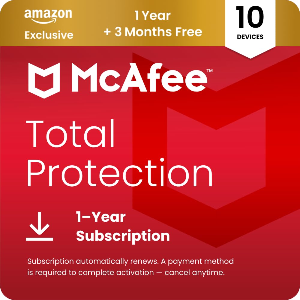 McAfee Total Protection 10-Devices 2026