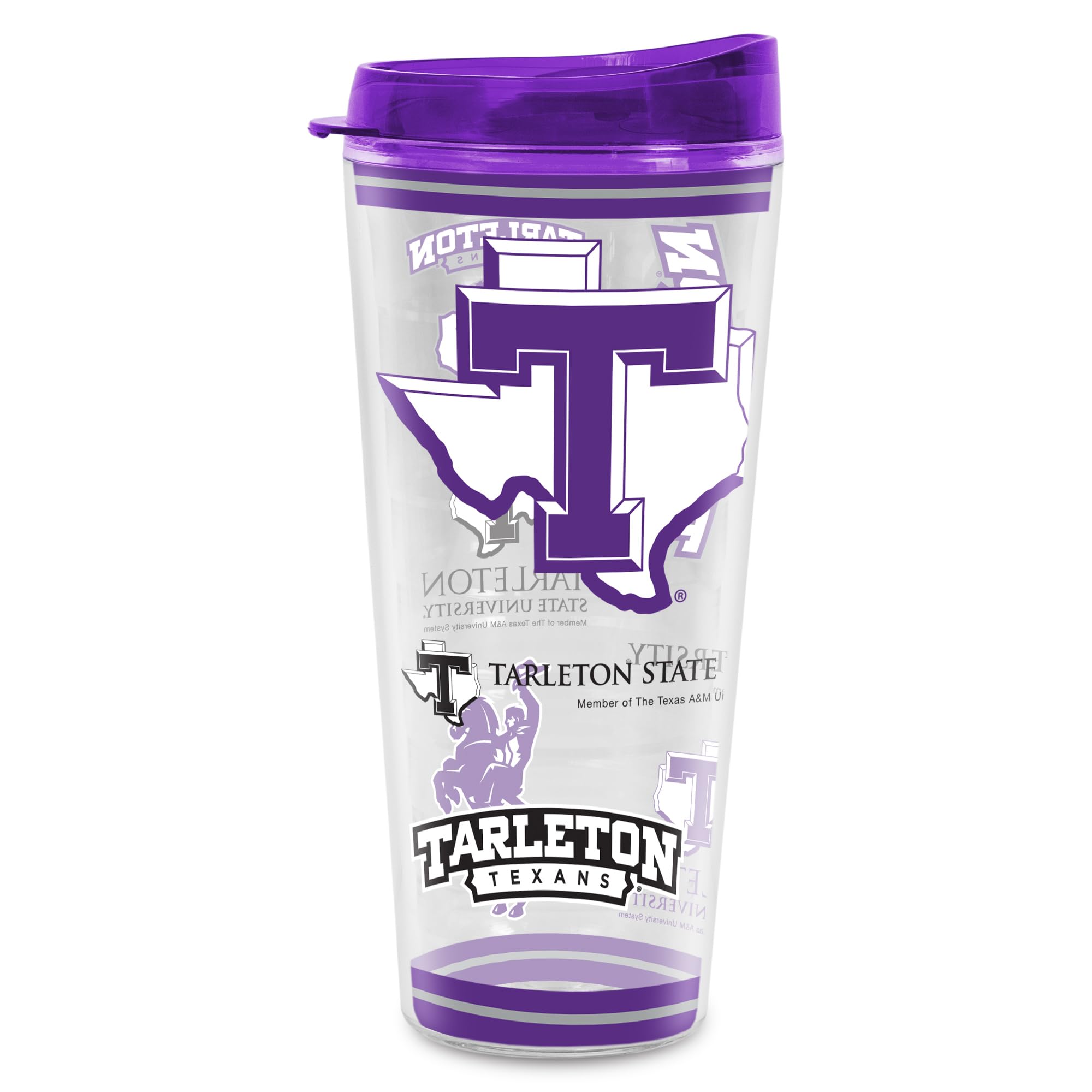 Rico Industries NCAA College Double Wall Mayhem 16oz Or 20oz Tritan Tumbler W Lid