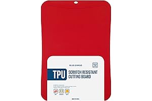 BLUE GINKGO Flexible Cutting Board - Medium Scratch Resistant TPU Chopping Mat