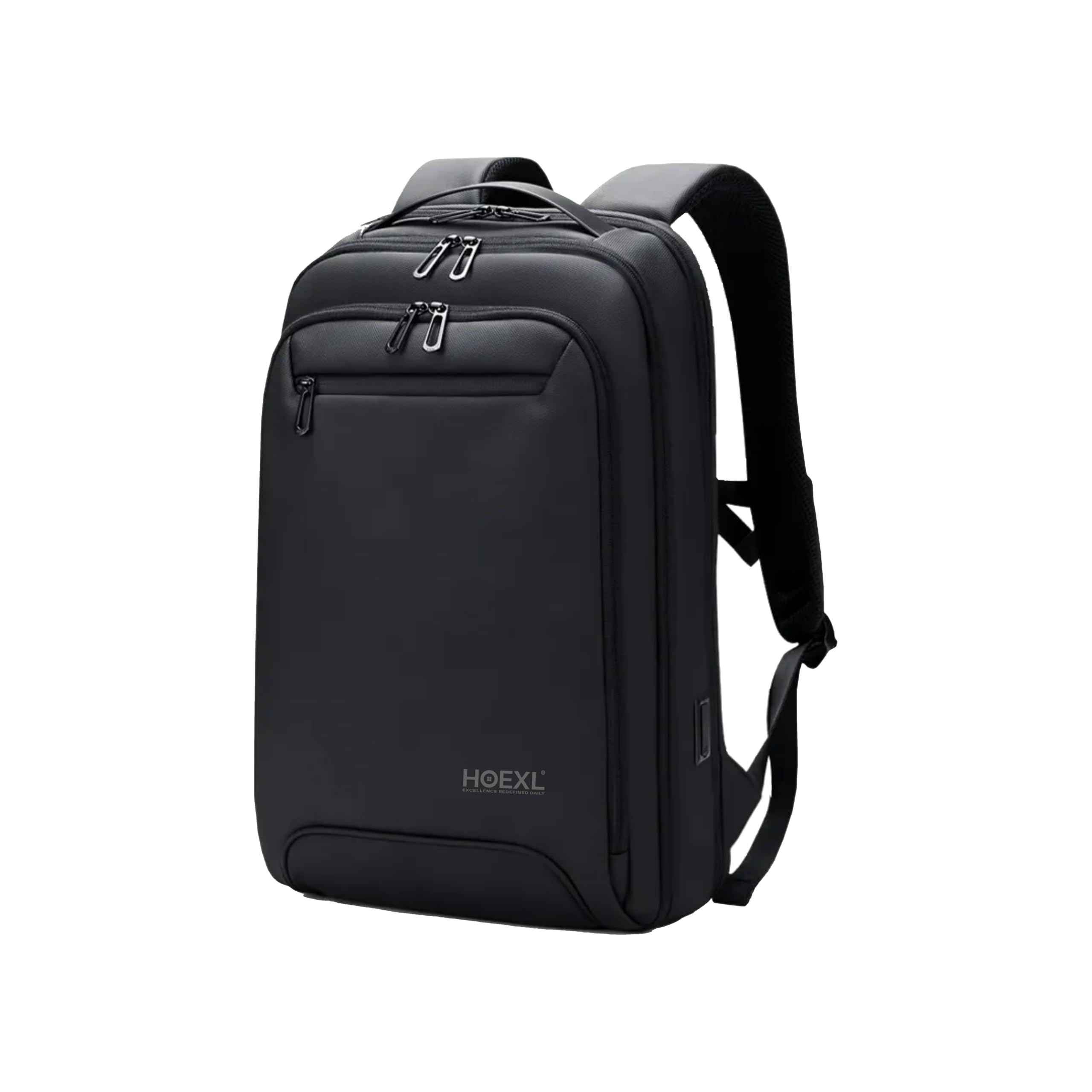 30L Laptop Backpack for Men Women Water-Resistant Premium Business Laptop Bag 15.6-inch Laptop Bag for College,Office,Travel - Lightweight,Smart,Anti-Theft with USB Port (Black)-image-36