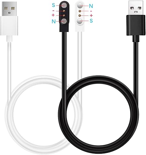One Compatible with Agm Legion Pro/Legion/Legion 3 Smart Watch Charger Magnetic Charging Cable [Model A +Model B,Only One Fit]
