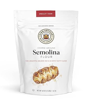 King Arthur Premium Semolina Flour: Coarse Ground, High Protein Durum