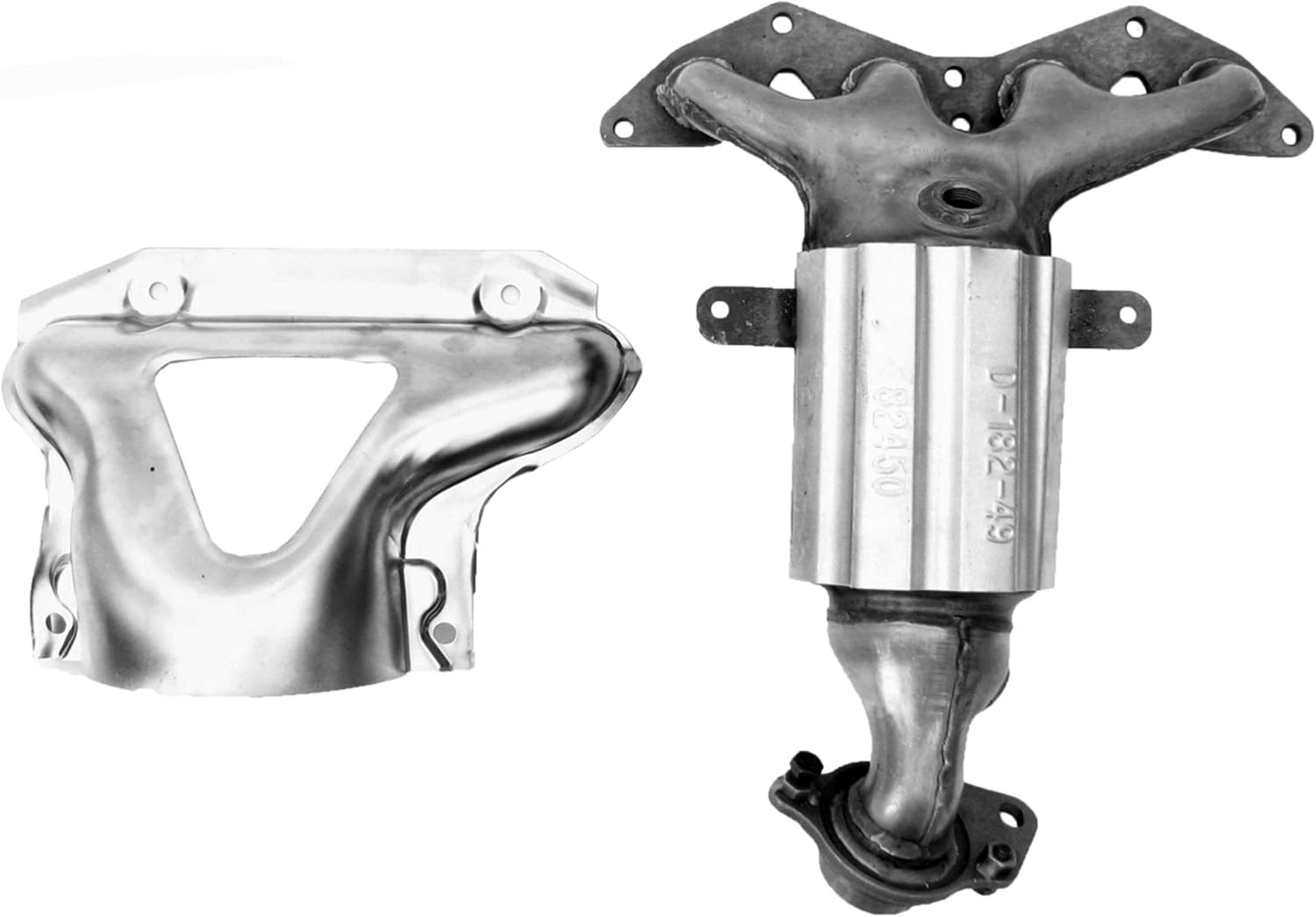 Walker CalCat CARB 82450 Direct Fit Catalytic Converter with Integrated Exhaust Manifold for Honda Civic