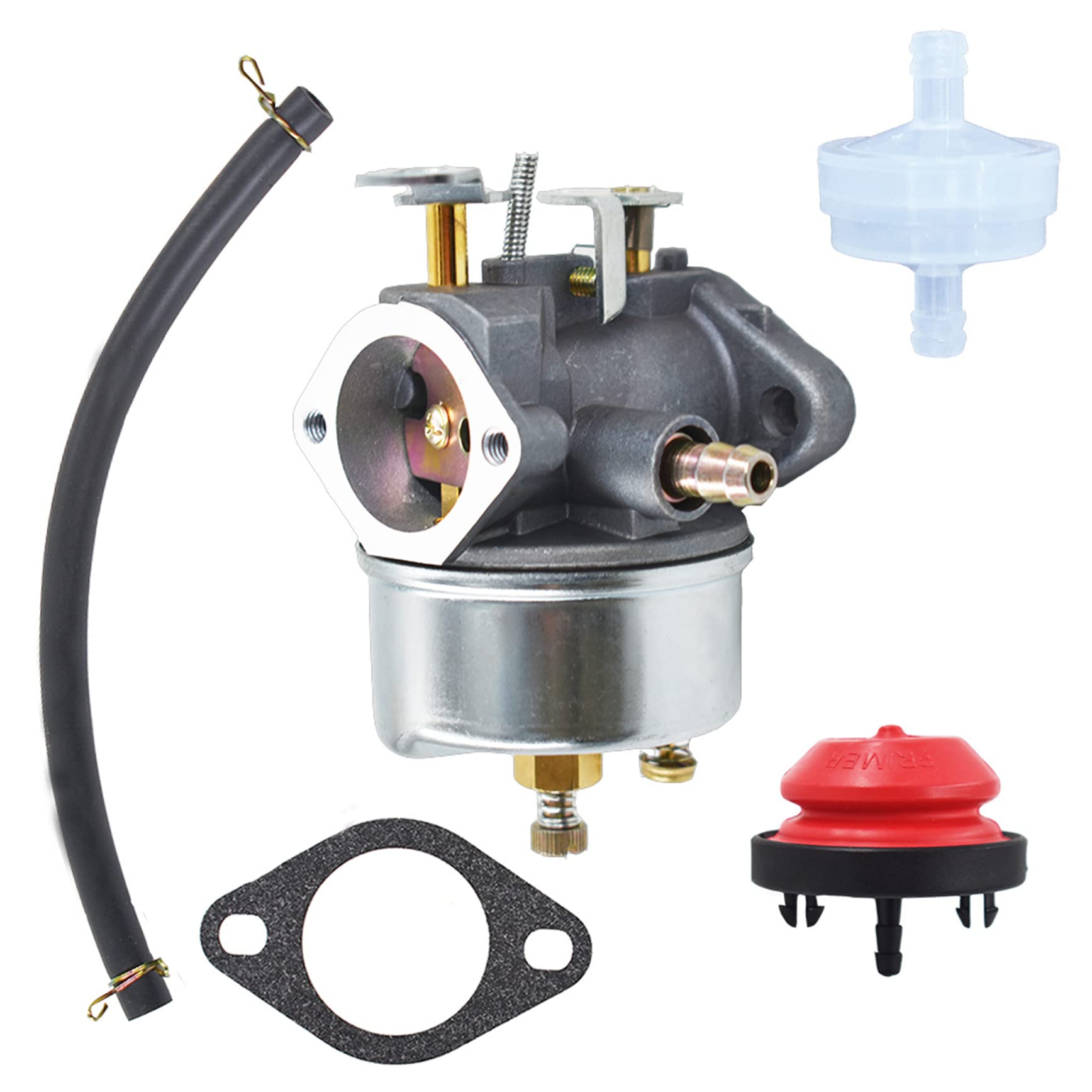 YSMN Carburetor Replacement for Tecumseh HM70 HM80 HMSK80 HMSK90 HM100 HMSK100 OHSK110 OHSK120 OHSK125 Engines