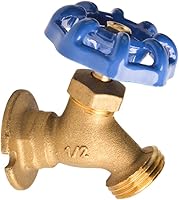 HYDROMASTER Brass Garden Hose Valve 1/2" FNPT x 3/4" MNH - Durable Corrosion-Resistant Connector Fits Standard Hoses