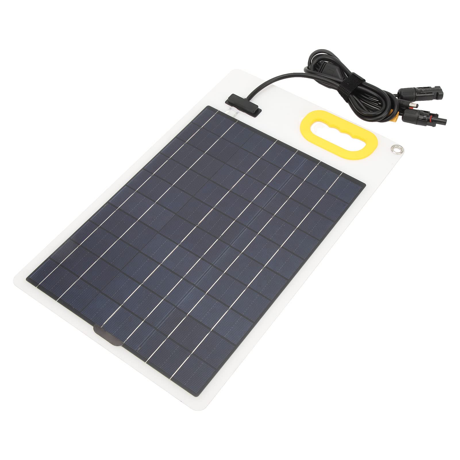RV Solar Panel Kit, RV Battery Maintainer 100W Polysilicon Kit, für mit 30A MPPT Controller Dual USB Port Campers Controller, Port, Wasserdicht und Langlebig